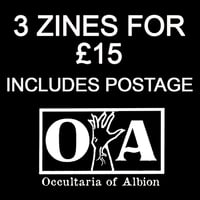 *** OFFER *** THREE O.A. ZINES for £15!