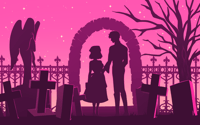 GRAVEYARD DATE ♡ MATTE A5 PRINT