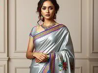 Silver Sarees for Weddings: Adding Glamour to Your Big Day