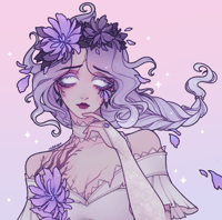 ROSEMARY ♡ IDENTITY V NAIAD ♡ MATTE SQUARE PRINT