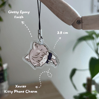 Image 2 of LADs Kitty Phone Charm