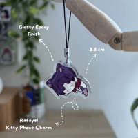 Image 5 of LADs Kitty Phone Charm