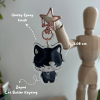 Image 3 of LADs Kitty Butler Keyrings