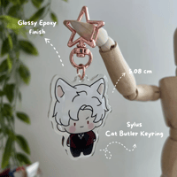 Image 4 of LADs Kitty Butler Keyrings