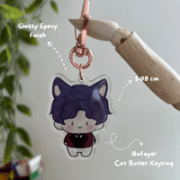 Image 5 of LADs Kitty Butler Keyrings