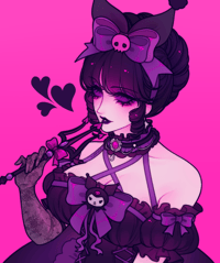 KUROMI MARY ♡ MATTE A6 PRINT