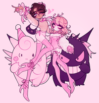 FLYHIGH POKEMON ♡ MATTE SQUARE PRINT