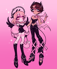 LITTLE ANGEL DEVIL ♡ MATTE A6 PRINT