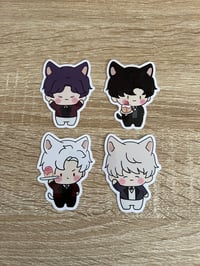 Image 2 of [Waterproof] LADs Kitty Butler Stickers (V2)