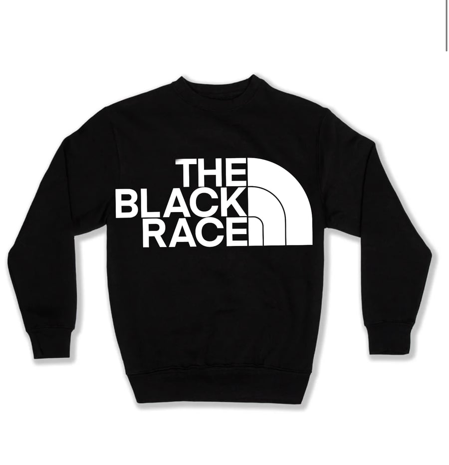 Image of THE BLACK RACE collection : Crewneck Sweatshirt