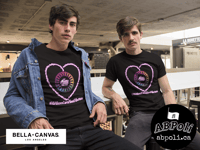 Image 2 of ABAllianceCaresAboutAlbertans- Heart DesignTee