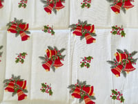 Image 2 of 2 Pieces of Vintage Christmas Cotton Fabric