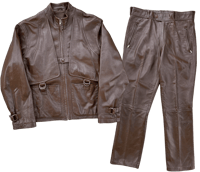 Image 1 of Kadoya Leather Motorcycle Riding Suit