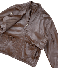 Image 2 of Kadoya Leather Motorcycle Riding Suit