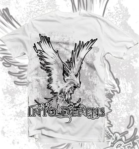 Image of Into Depths Phoenix Shirt (white)