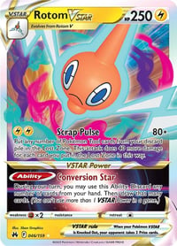 Rotom VSTAR - Crown Zenith - 046/159 / Ultra Rare - Near Mint