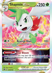 Shaymin VSTAR - SWSH09: Brilliant Stars - Near Mint