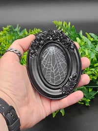 Image 1 of Ornate Oval gothic preserved web - C