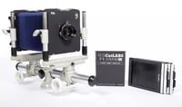 Image 1 of Linhof Kardan Color 45 S 4X5 camera w/ 150mm MC Lens +film +holders NEW BELLOWS #4393