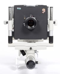 Image 2 of Linhof Kardan Color 45 S 4X5 camera w/ 150mm MC Lens +film +holders NEW BELLOWS #4393