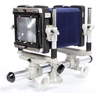 Image 6 of Linhof Kardan Color 45 S 4X5 camera w/ 150mm MC Lens +film +holders NEW BELLOWS #4393