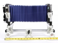 Image 7 of Linhof Kardan Color 45 S 4X5 camera w/ 150mm MC Lens +film +holders NEW BELLOWS #4393