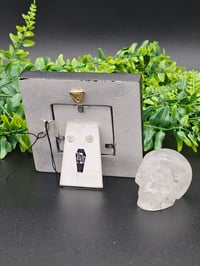 Image 3 of Ornate Square Black gothic preserved web - B