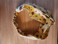 Image 5 of Turban Twist Headband- Yellow & Roses
