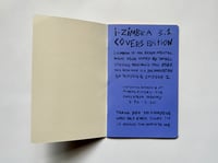 Image 2 of i-zimbra the zine: vol. 1 covers edition 
