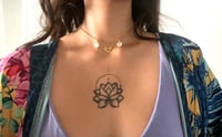 Image 3 of Lunar Lover necklace - Gold Filled