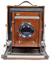 Image 2 of Deardorff V8 8X10 Field camera w/ 300mm Schneider lens +holder REFURBISHED #4451