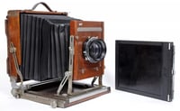 Image 1 of Deardorff V8 8X10 Field camera w/ 300mm Schneider lens +holder REFURBISHED #4451