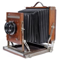 Image 3 of Deardorff V8 8X10 Field camera w/ 300mm Schneider lens +holder REFURBISHED #4451