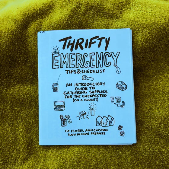 Image of Thrifty Emergency Zine 