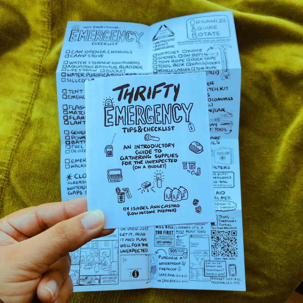 Image of Thrifty Emergency Zine 