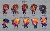 Image 2 of LCB 2in Acrylic Charms