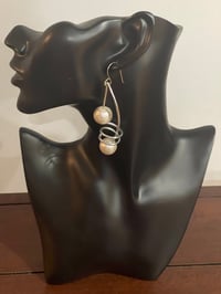 Tiered Pearl earrings