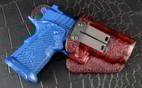 Image 4 of Staccato C2 RED and Black IWB holster with DCC clip.