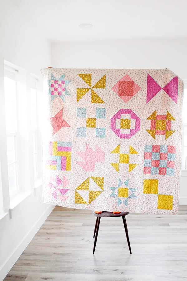 Image of SIMPLE SAMPLER QUILT PDF Pattern