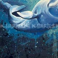 Image 2 of BELUGA original painting