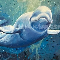 Image 3 of BELUGA original painting