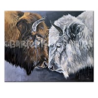 Image 1 of 2BISON original painting