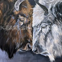 Image 3 of 2BISON original painting