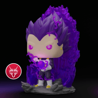 Image 2 of VEGETA ULTRA EGO DRAGON BALL SUPER (MANGA) CUSTOM FUNKO POP