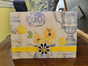 Image of Blue and White Pitchers