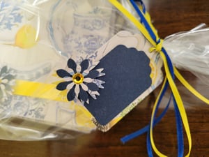 Image of Blue and White Pitchers