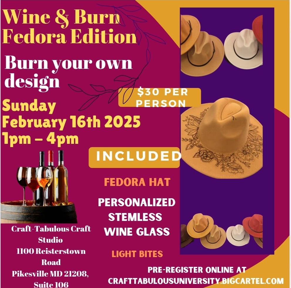 Image of Wine and Burn Fedora Edition 