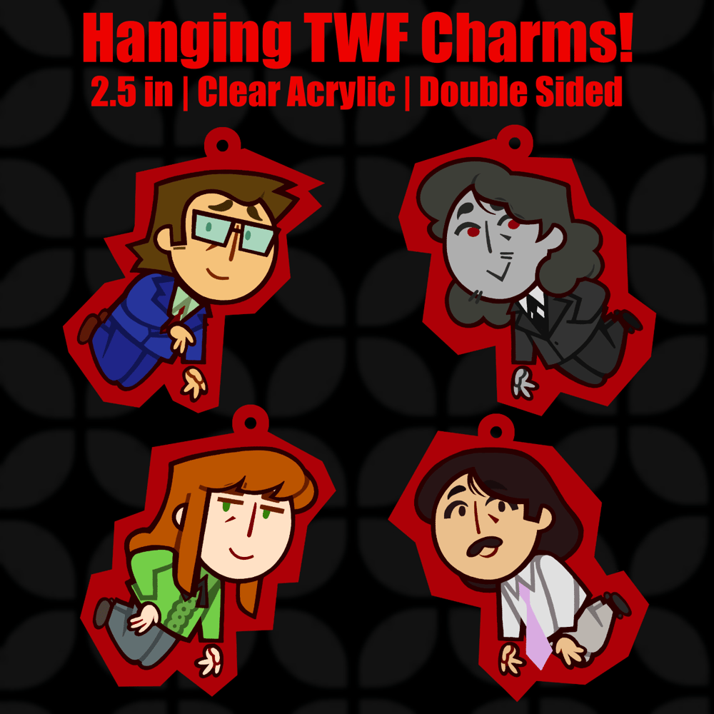 Image of [PRE-ORDER] Hanging TWF charms!