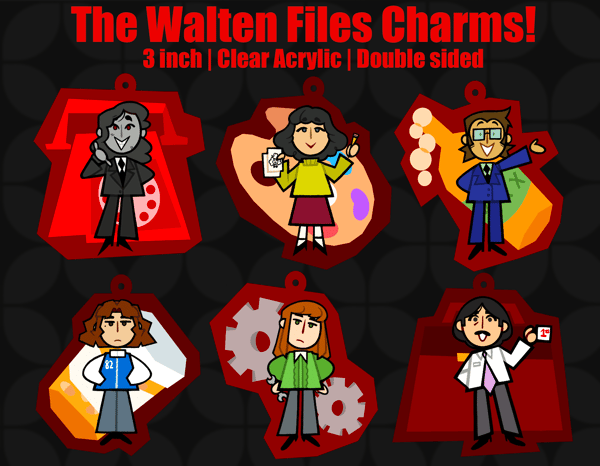 Image of [PRE-ORDER] The Walten Files Charms!