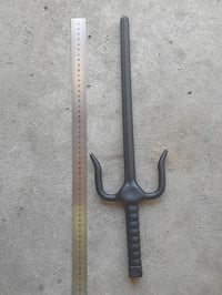 Image 2 of PAIR - Training Sai Polypropylene Ninja Sword Kenjutsu Martial Arts Performance